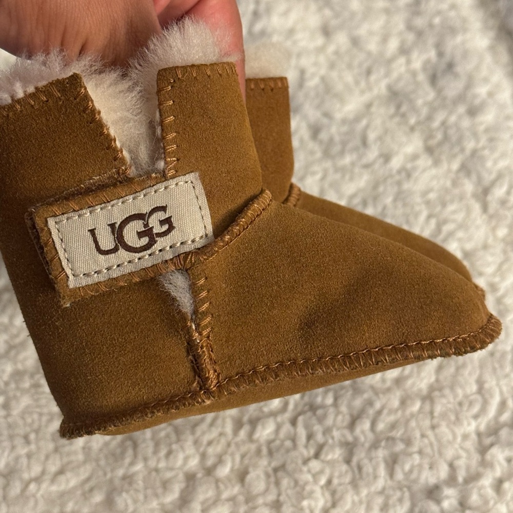 UGG Brown Infant Booties